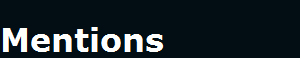 Mentions